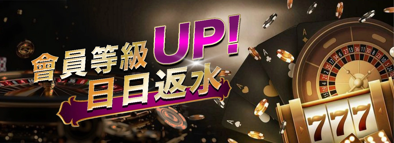 會員等級UP!日日返水1% 怎麼領？圖解升級流程與返水領取教學